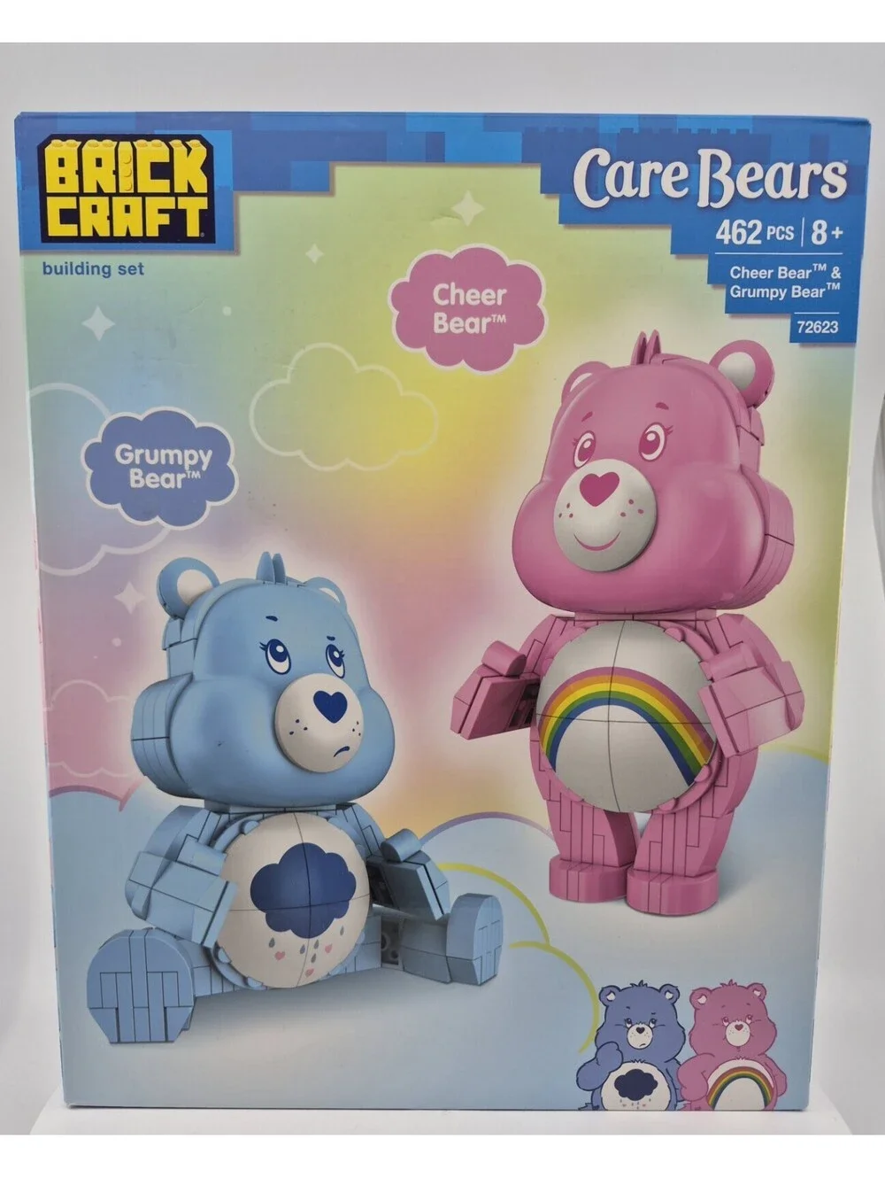 Brick Craft Building Set Care Bears 72623 Grumpy Bear & Cheer Bear 462 Pcs
